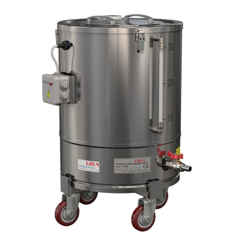 Speichertank - С-30 - Livam GmbH - gereinigtes Wasser / Edelstahl