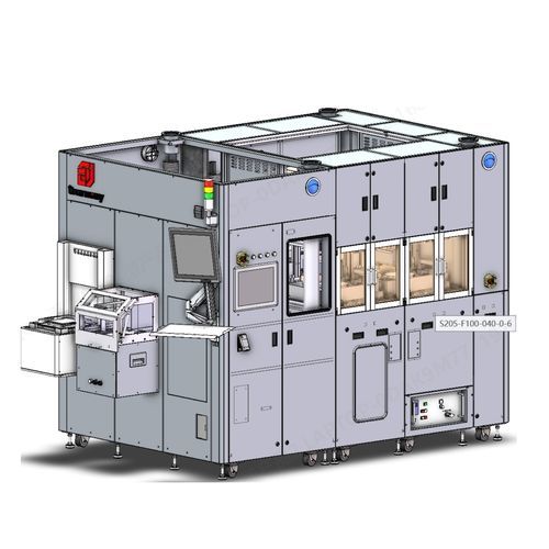 Bürstenreinigungsanlage - Shenzhen S.C New Energy Technology Corporation - automatisch / für Wafer