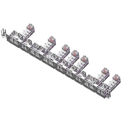 Automatische Montagelinie - RoboTechnik Intelligent Technology Co., Ltd. - modular / Test