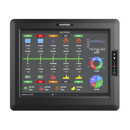 LCD-Monitor - HMU15N-EMS - SmartGen - mit kapazitivem Touchscreen / Schutz / Lagerung