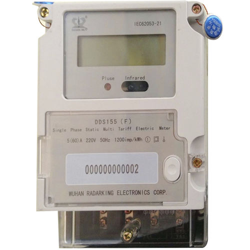 Einphasiger elektrischer Energiezähler - DDS155F - Wuhan Radarking Electronics Corp - Einbau / RS-485 / digital