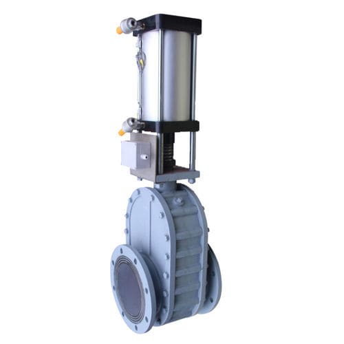 Segmentschütz - Z644HC  - Zhejiang Gute Pneumatic Machinery Co., Ltd - pneumatisch / doppelt / wasserdicht