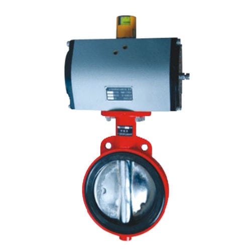 Absperrklappe - D671X - Zhejiang Gute Pneumatic Machinery Co., Ltd - pneumatisch / Steuerung / im Kleinformat