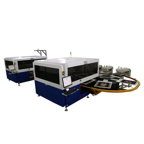 Automatische Siebdruckmaschine - H6 - Shenzhen Runtianzhi Digital Equipment Co., Ltd. - 4-Farben / 8-Farben / für Textilien