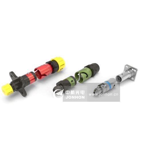 Datensteckverbinder - TSA series - AVIC JONHON OPTRONIC TECHNOLOGY CO., LTD. - Audio/Video / Push-Pull / Bajonett