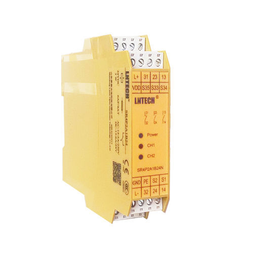 Notausschalter-Sicherheitsrelais - SR4P2A1B24C - Shandong laien optic-electronic technology co.,ltd. - für Lichtvorhang / 1NF / 2NO