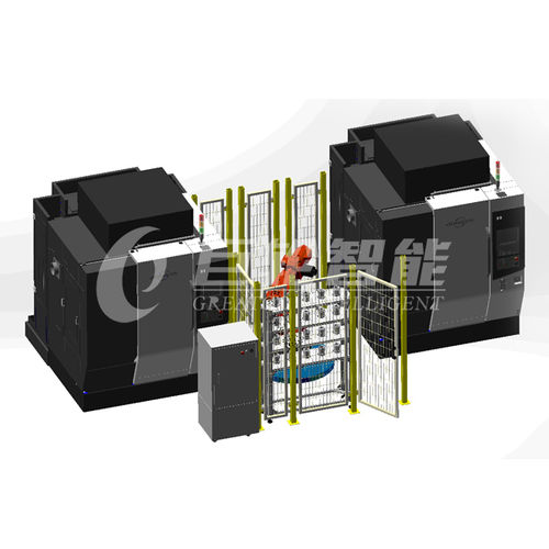 Bohr- und Fräsmaschine / CNC - ODG-2C1R-V520 - GREATOO INTELLIGENT EQUIPMENT INC. - mit Roboterarm