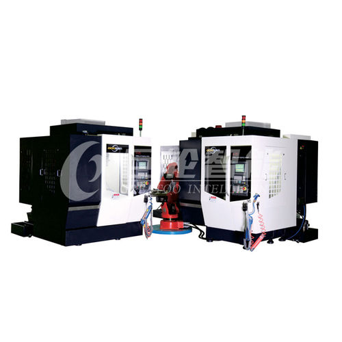 Bohr- und Fräsmaschine / CNC - ODG-3C1R-V520 - GREATOO INTELLIGENT EQUIPMENT INC. - mit Roboterarm / Gewinde