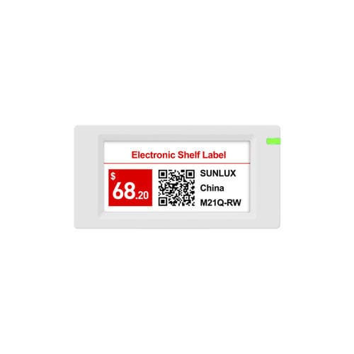 Siegeletikett - M21Q-RW - SUNLUX IOT Technology (Guangdong) Inc. - für Strahl / rechteckig / weiß