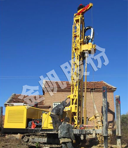 Kernbohrgerät - YSL-300 - WUXI JINFAN DRILLING EQUIPMENT CO.,LTD. - für Schächte / auf Raupen / drehbar