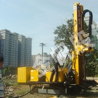 Bohrgerät auf Raupen - YGL-130 - WUXI JINFAN DRILLING EQUIPMENT CO.,LTD. - Kern / geotechnische / für Tiefbohrung