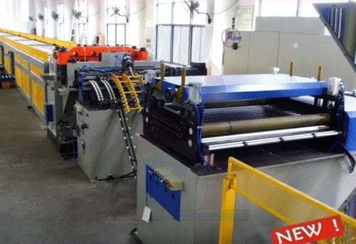 Schneidanlage mit Ausstecher - HL-1200BS7 - Hengli CNC TechnologyCo., Ltd - für Aluminium / für Platten / für Spulen