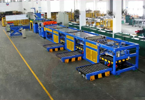 Schneidanlage mit Ausstecher - HL-1200BS6 - Hengli CNC TechnologyCo., Ltd - für Aluminium / für Platten / für Spulen