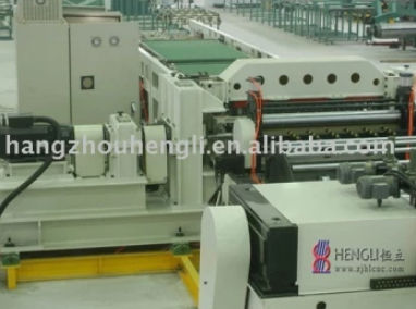 Schneidanlage mit Ausstecher - HL1200BS3A - Hengli CNC TechnologyCo., Ltd - für Metall / für Platten / für Spulen