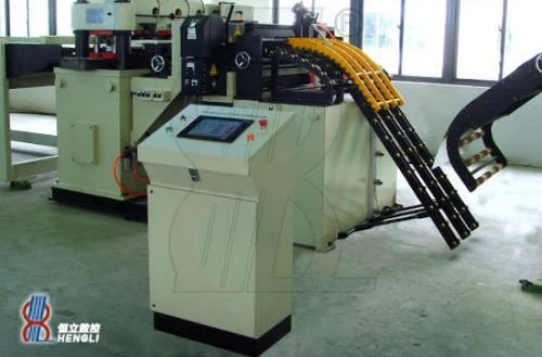 Schneidanlage mit Ausstecher - HL1200BS5 - Hengli CNC TechnologyCo., Ltd - für Aluminium / für Spulen / mit NC-Unterstützung