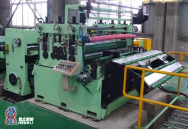 Querteilanlage für Metall - Hengli CNC TechnologyCo., Ltd - für Spulen / für Platten / PLC-gesteuert