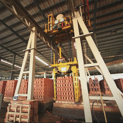 Be- und Entladesystem / Ziegel - UBS-1400 - Shandong Mining Machinery Group Company - PLC / automatisch