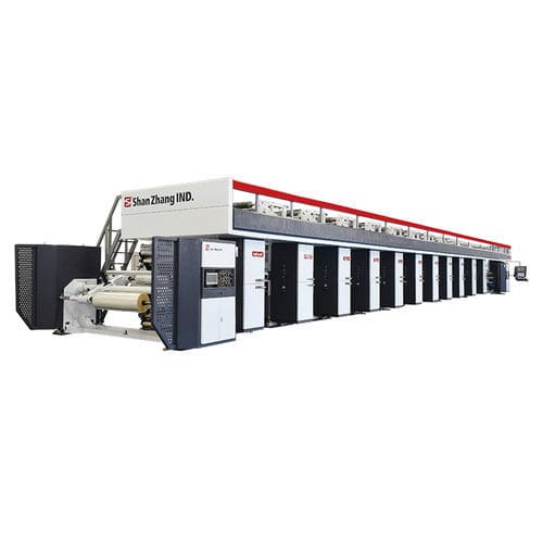 Druckmaschine per Rotogravur - SGE-F series - Guangdong Shanzhang Industry Co., Ltd. - für Papier / für Kunststoff-Folien / für Aluminiumfolie