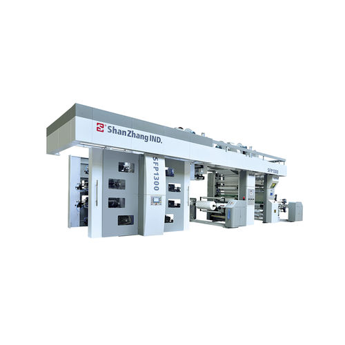 Inline-Flexodruckmaschine - SFM-CI series - Guangdong Shanzhang Industry Co., Ltd.