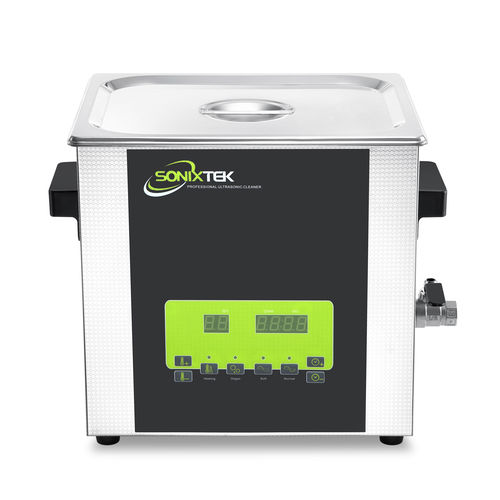 Benchtop-Ultraschallreiniger - STS-090-T04H300 - Sonixtek - mit Timer / Edelstahl / Industrie