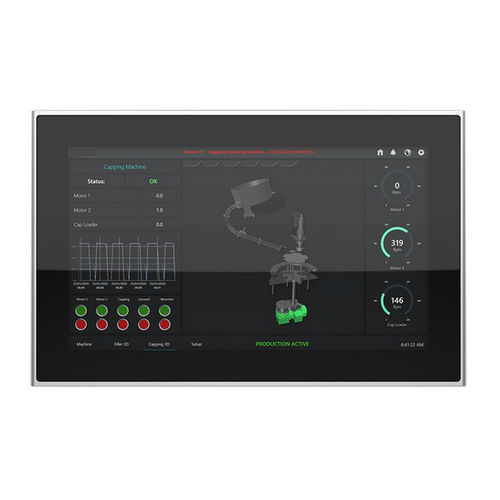 Monitor / kapazitive Projektionstechnologie - IMF-185X - INDATECH - mit LED-Rückbeleuchtung / Industrie / 18,5"