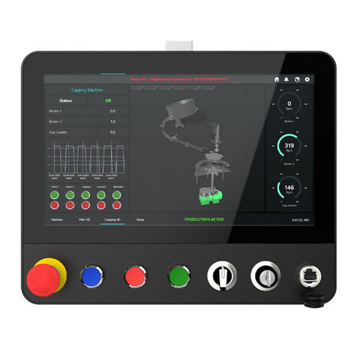 Panel-PC / mit LED-Rückbeleuchtung - 156 - INDATECH - mit kapazitivem PCAP-Touchscreen / Multitouchscreen / 15,6"