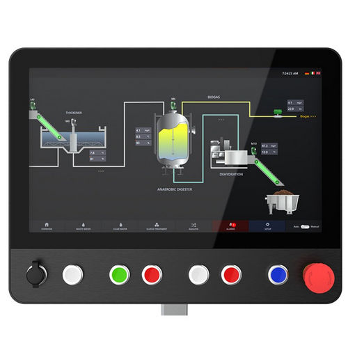 Panel-PC / mit LED-Rückbeleuchtung - 185 - INDATECH - mit kapazitivem PCAP-Touchscreen / Multitouchscreen / 18,5"