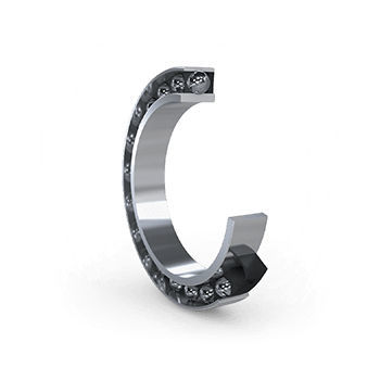 Elastisches Lager - TPI Bearings - Kugel / dünnwandig / Stahl