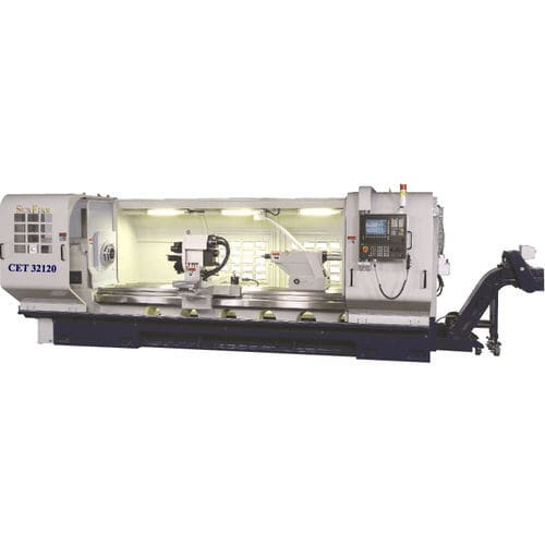 CNC-Drehmaschine - CET series - SUN FIRM MACHINERY IND. CO., LTD. - horizontal / 2-Achs / Flachbett