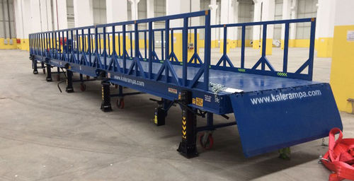 Rampe für LKW - Kale Rampa - für Gabelstapler / festinstalliert
