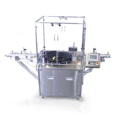 Abfüll- und Verschließanlage / Monoblock - Albertina Machinery spol. s.r.o. - halbautomatisch