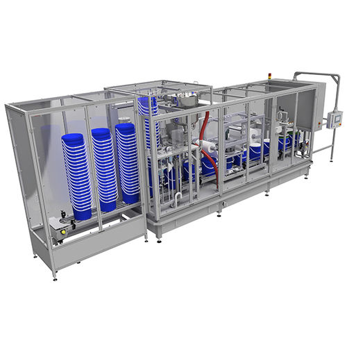 Füll- und Verschließmaschine / für Eimer - BUCKETLINE - Albertina Machinery spol. s.r.o.