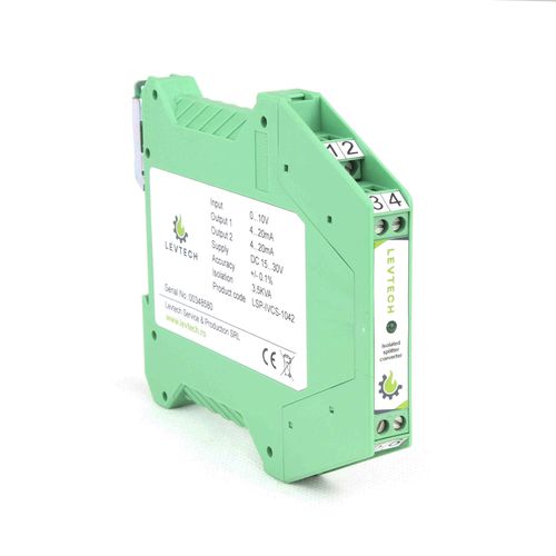 Galvanisch getrennter Signalwandler - LSP-IVCS series - Levtech Service  Production SRL - analog / Transmitter / Isolator