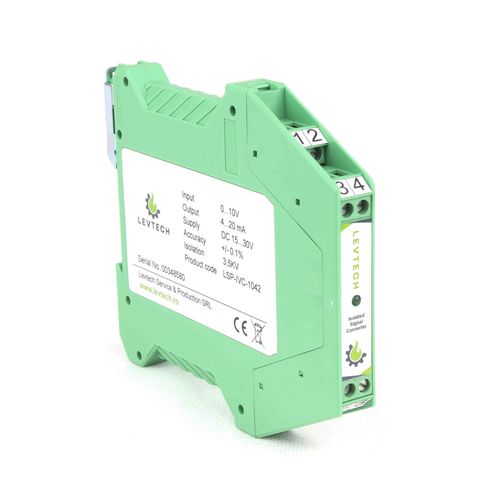 Analoger Signalwandler - LSP-IC series - Levtech Service  Production SRL - Transmitter / Isolator / für DIN-Schiene