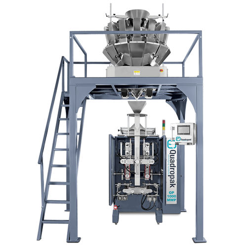 Vertikale Absackmaschine - QP-1000-MWP  - CMN MAKİNE ELEKTRİK GIDA OTOMOTİV SAN. TİC. LTD. ŞTİ. - VFFS / für Nudeln / mit Assoziativwaage