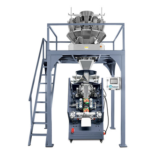 Schräge Absackmaschine - QP-1000-IWP   - CMN MAKİNE ELEKTRİK GIDA OTOMOTİV SAN. TİC. LTD. ŞTİ. - VFFS / automatisch / für die Lebensmittelindustrie