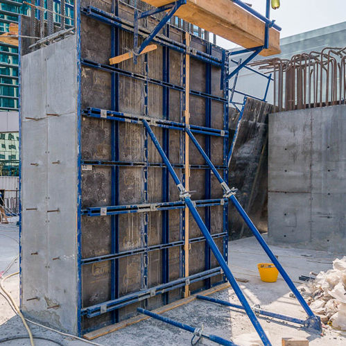 Kletterschalung - SPF 50 - SCAFFCO - Rahmen / Modul / selbsttragend