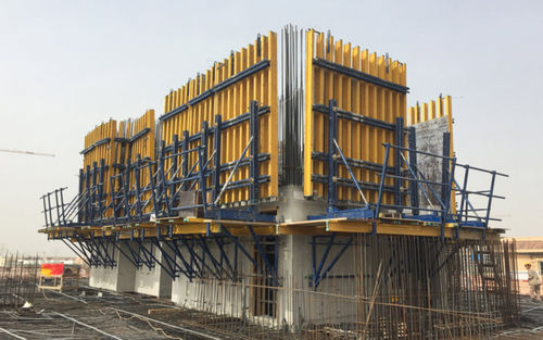Kletterschalung -  PS 200 - SCAFFCO - Wand