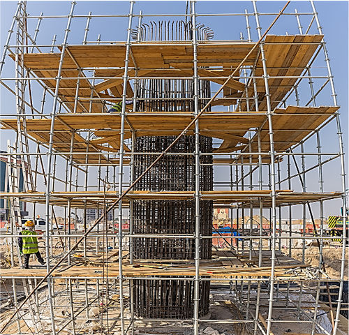 Stationäres Gerüst - SCAFFSHORE 60 - SCAFFCO - Fassaden / für Windkraftanlage / modular