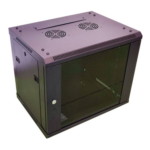 19"-Schrank - 0001 - Electronic Grup, S.L - Sicherheit / für Wandmontage / mit Glastüren