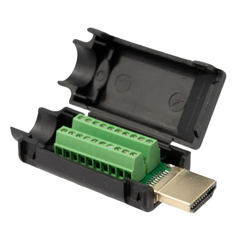 HDMI-Steckverbinder - 0850 - Electronic Grup, S.L - Audio/Video / rechteckig / ABS