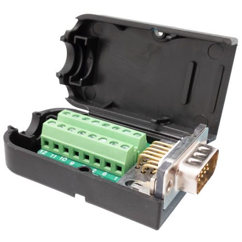 VGA-Steckverbinder - 0854M - Electronic Grup, S.L - Audio/Video / rechteckig / außen