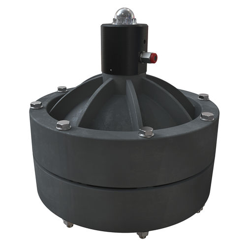 Membran-Pulsationsdämpfer - EQUAFLUX 200   - DEBEM SRL - pneumatisch / automatisch / für Pumpen
