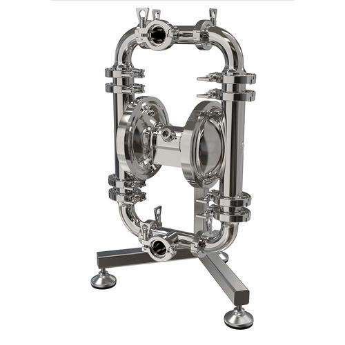 Druckluft-Hydraulikpumpe - AISIBOXER-02 - DEBEM SRL - Edelstahl / für Materialumschlag / Transfer