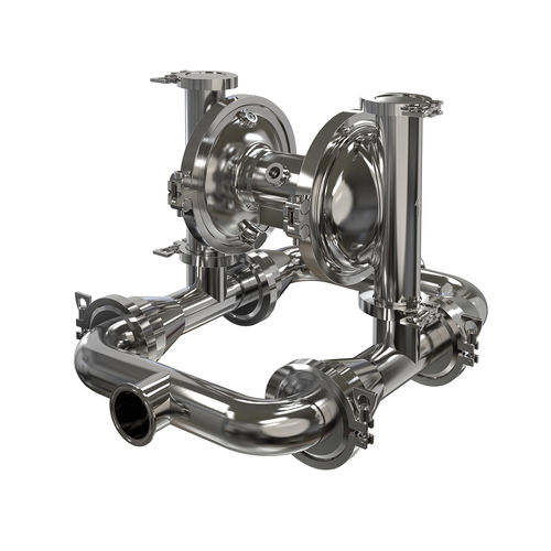 Druckluft-Hydraulikpumpe - FULLFLOW 251 - DEBEM SRL - Edelstahl / Typ Y