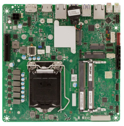 Mini-ITX-Mainboard - PH12CMI series - MiTAC Digital Technology - 10. Generation 10e génération Intel® Core™ / Intel® / DDR4 SO-DIMM