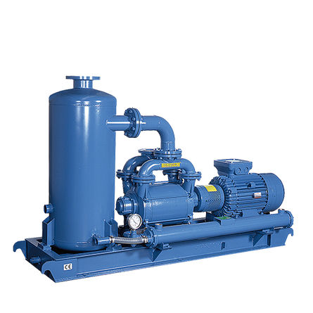 Flüssigringpumpe-Vakuumaggregat - KRVS series - ROBUSCHI - für die chemische Industrie / kompakt