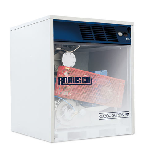 Luftkompressoraggregat - ROBOX series - ROBUSCHI - Schrauben / stationär / ölfrei