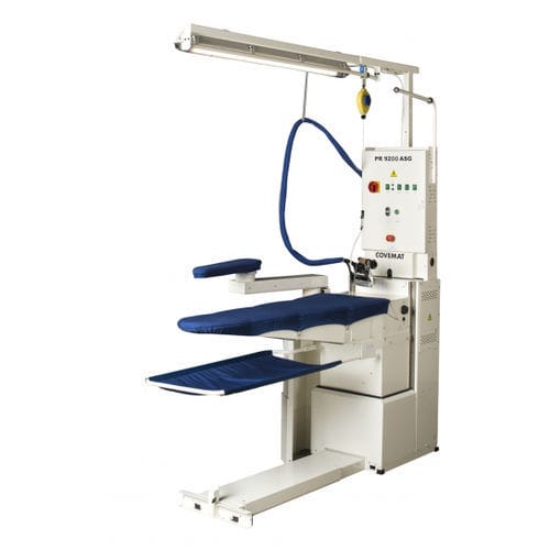Universal-Bügelplatz - PR9200 E series - COVEMAT - Saug und Blas / beheizt / mit Dampferzeuger