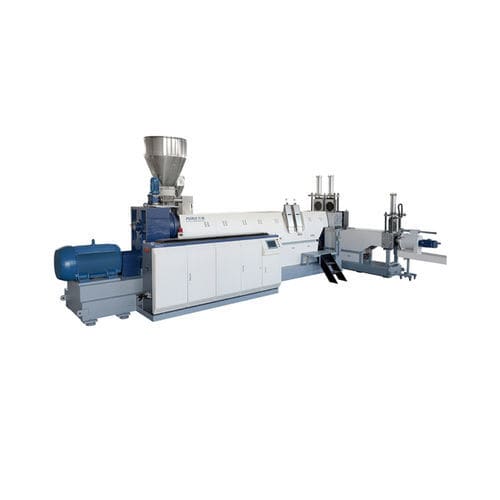 Recyclinganlage für PE - SJ200/200 - Chengdu PURUI Polymer Engineering Company - für HDPE / für PP / mit Granulierung